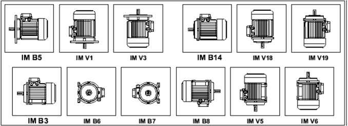 Варианты конструкции электродвигателей и их модификации